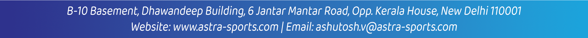 AstraSports contact details